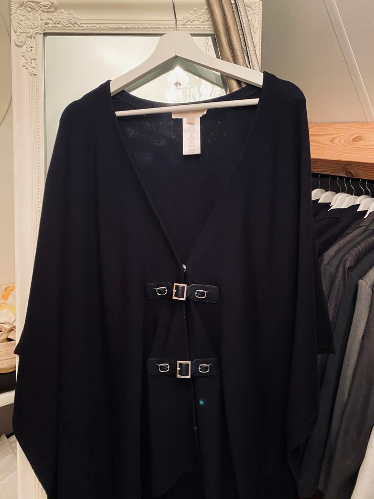 Michael kors vest/cape splinternieuw, Ophalen of Verzenden, Nieuw, Maat 36 (S), Zwart