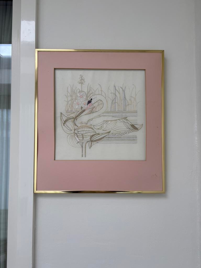 Geborduurde schilderij, Ophalen, Minder dan 50 cm, Schilderij