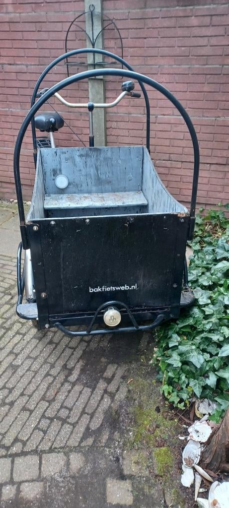 Opknapper bakfiets met terugtraprem, Fietsen en Brommers, Fietsen | Bakfietsen, Ophalen of Verzenden, Gebruikt, Goederen, Overige merken