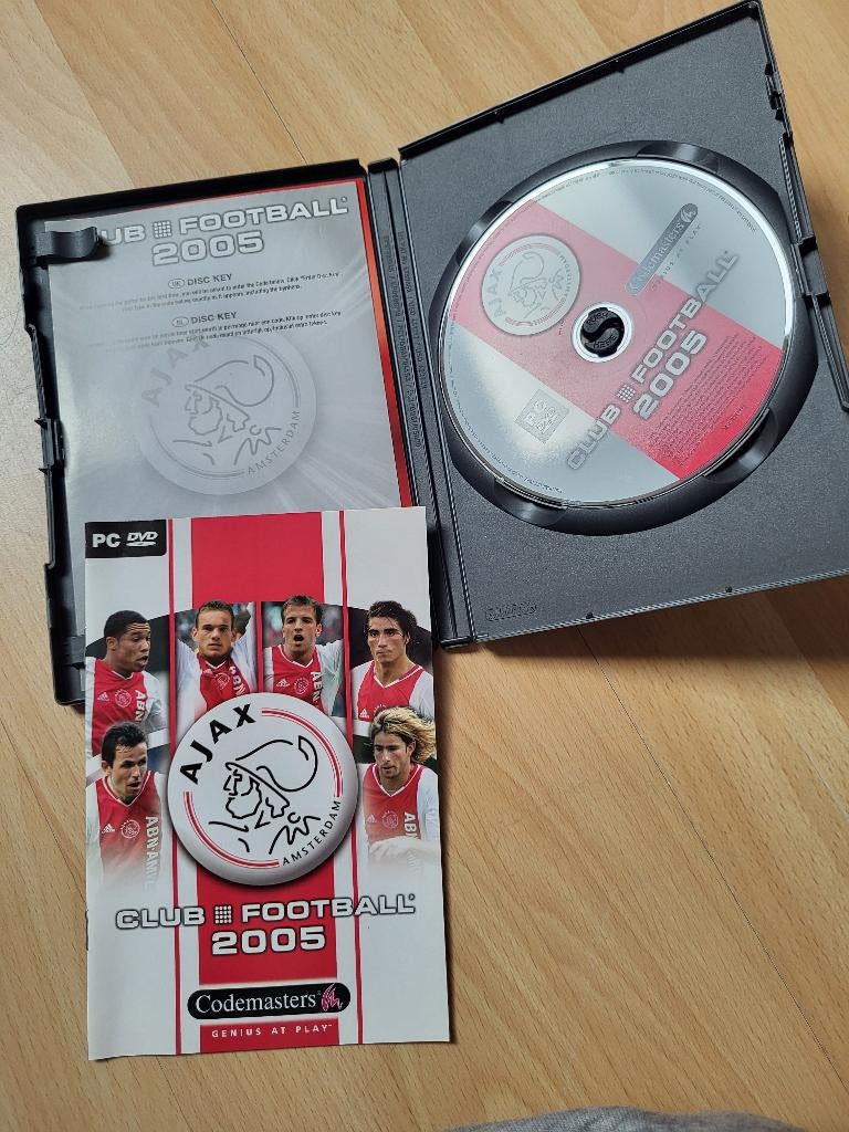 Pc spel ajax club football 2005, Spelcomputers en Games, 1 speler, Ophalen of Verzenden, Zo goed als nieuw, Vanaf 3 jaar