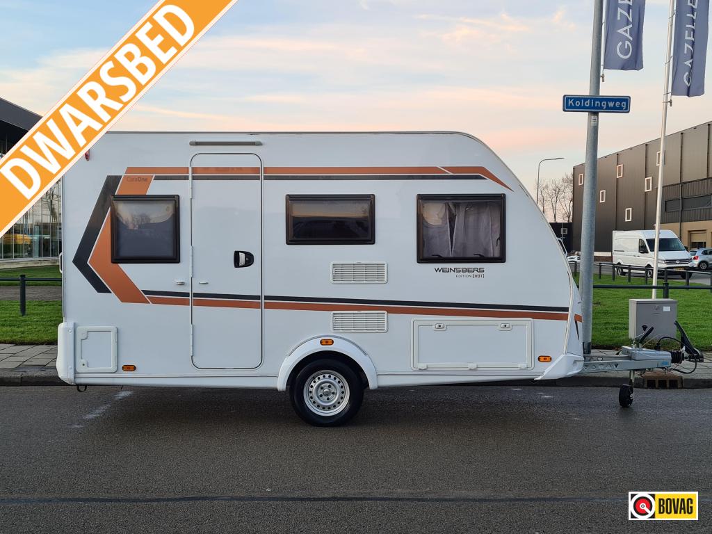 Weinsberg CaraOne Edition HOT 390 QD, Caravans en Kamperen, Overige merken, Bedrijf, Treinzit, 750 - 1000 kg