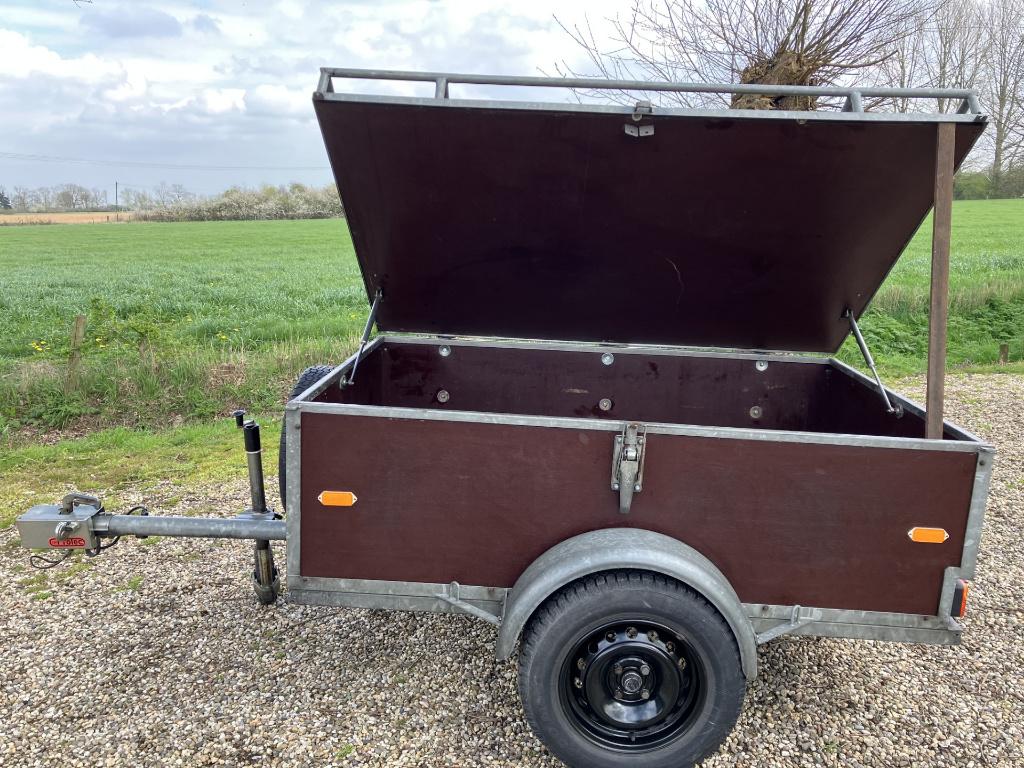 bagage aanhanger/vakantie aanhanger kuiphuis, Ophalen, Gebruikt