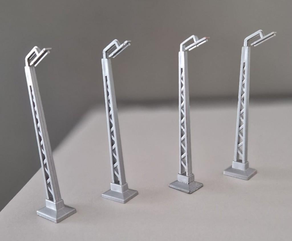 Lego 233-1 4 lichtmasten 1958, Ophalen of Verzenden, Gebruikt, Complete set, Lego