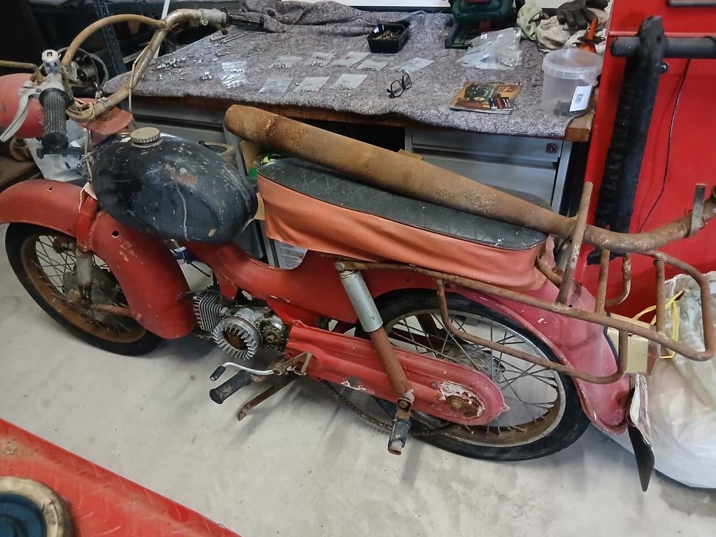 Kreidler opknapper of voor onderdelen, Fietsen en Brommers, Brommers | Kreidler, Ophalen