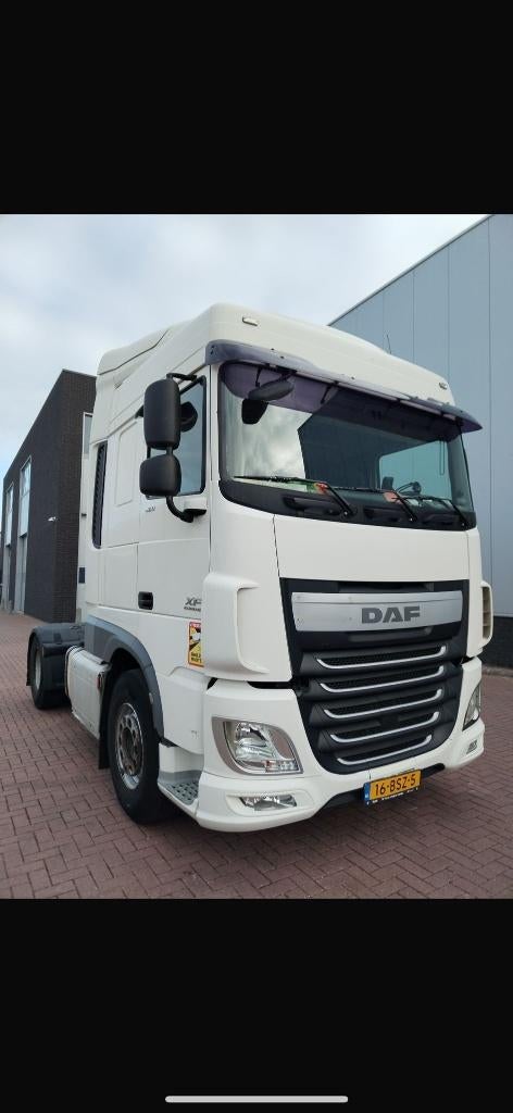 DAF XF 2016 ADR! 647.000, Auto's, Overige Auto's, Automaat, 460 pk, Wit, Diesel