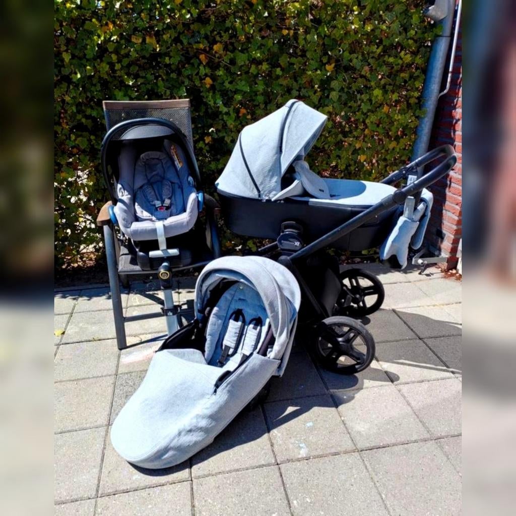 Kinderwagen 4 in 1 Maxi Cosi CarSeat Isofix autostoel, Kinderen en Baby's, Ophalen, Borstkolf