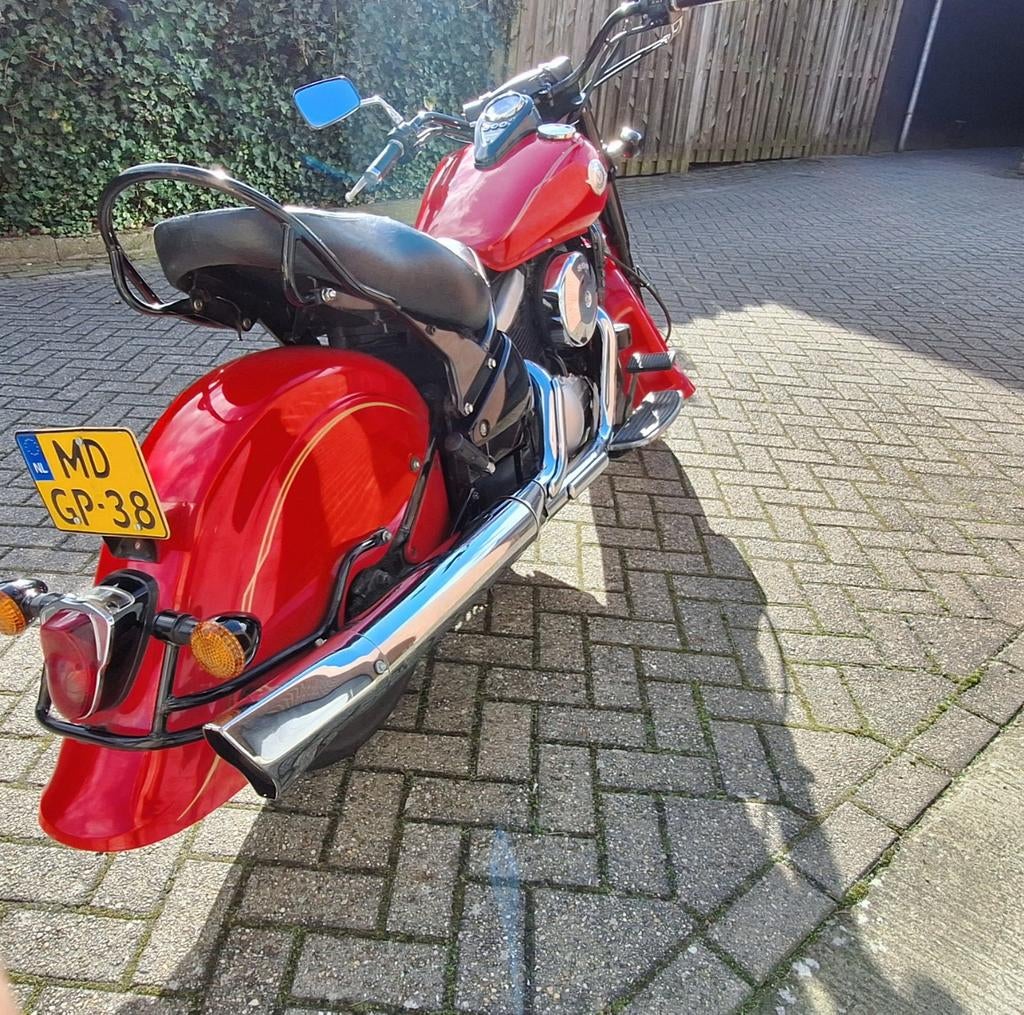 Kawasaki Drifter Indian Red, Motoren, Motoren | Kawasaki, Particulier, Chopper