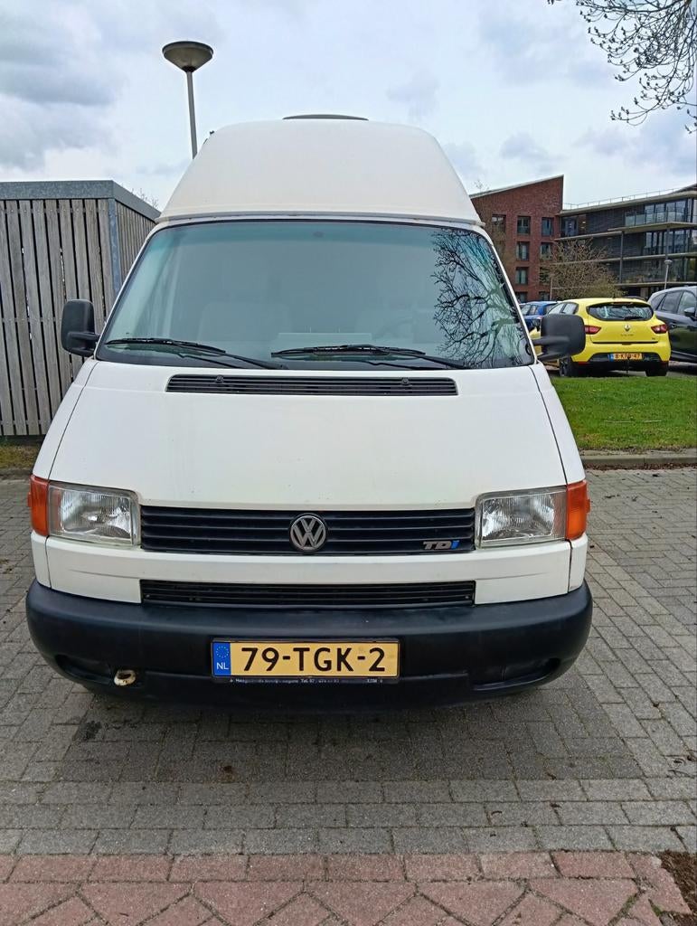VW T4 2.5 TDI Busccamper – verlengd – bouwjaar 2001, Buscamper of Camperbus, Volkswagen, Particulier, 5 tot 6 meter