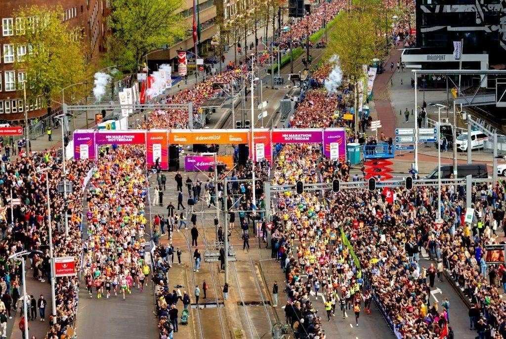 Te koop startbewijs Marathon Rotterdam, Sport en Fitness, Loopsport en Atletiek, Overige merken, Verzenden, Overige typen, Nieuw