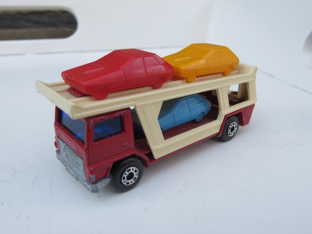 Matchbox No 11 Car Transporter, Ophalen of Verzenden, Zo goed als nieuw, Bus of Vrachtwagen