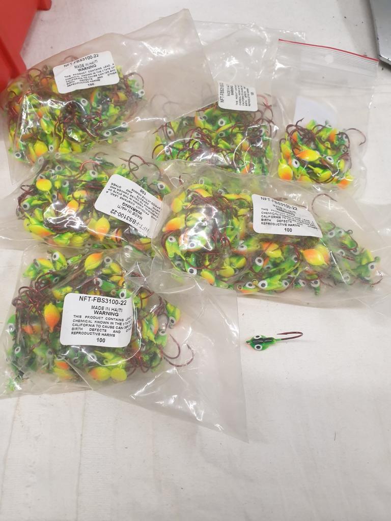 Jigg heads 3.5 gram, Watersport en Boten, Hengelsport | Roofvissen, Ophalen of Verzenden, Nieuw, Dobber of Lood