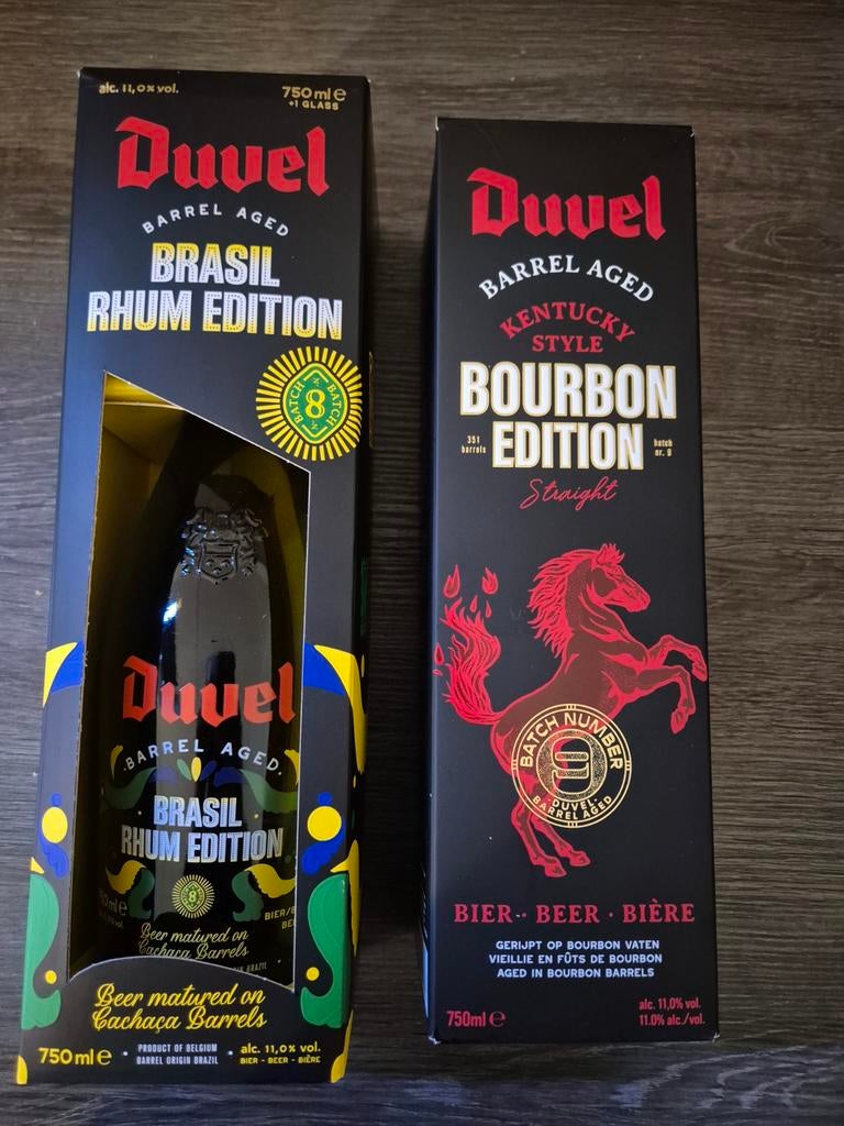 Duvel Barrel Aged Brasil Rhum & Kentucky Bourbon Edition, Ophalen of Verzenden, Nieuw, Flesje(s), Duvel