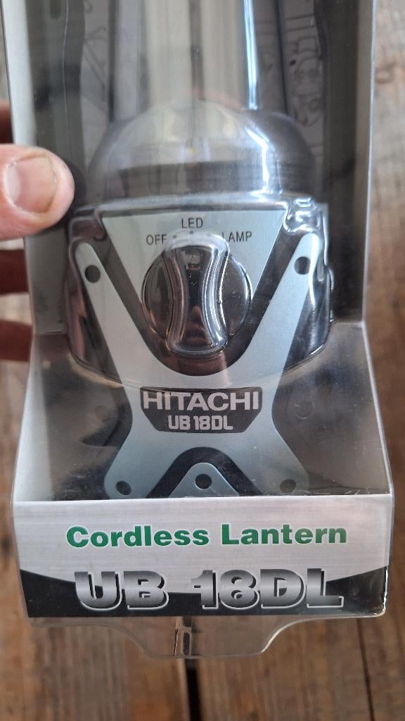 Hitachi hikoki UB18DL 18v Acculamp accu lamp bouwlamp, ., Nieuw, Ophalen of Verzenden, .
