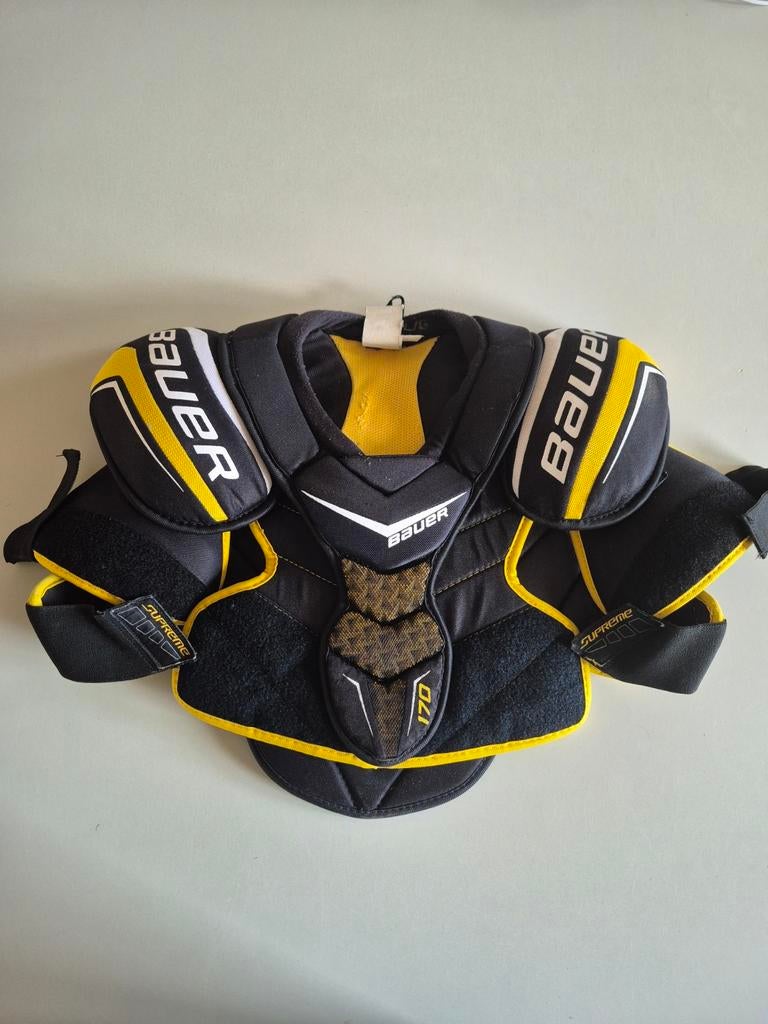 Bauer supreme 170 maat L junior, Ophalen of Verzenden, Gebruikt, Bescherming