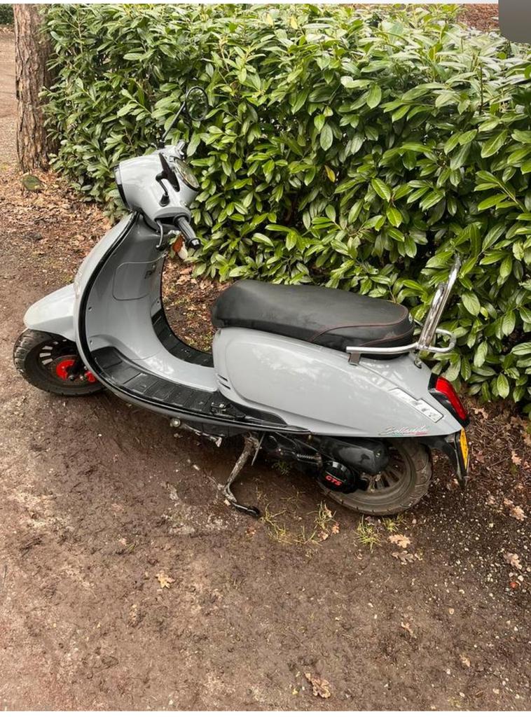 Bellavista GTS Scooter - Grijs, Ophalen, Gebruikt, Maximaal 45 km/u, Benzine