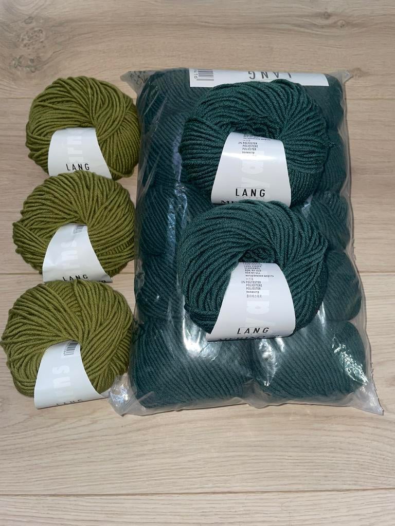 Nieuwe Lang Yarns breiwol (zie omschrijving), Ophalen of Verzenden, Nieuw, Breien of Haken, Wol of Garen