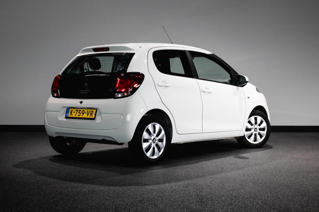 Citroën C1 1.0 VTi Feel | Cruise | DAB | Start-Stop, Auto's, Citroën, Keurmerk '100% Onderhouden', 12 maanden, Stof, Gebruikt