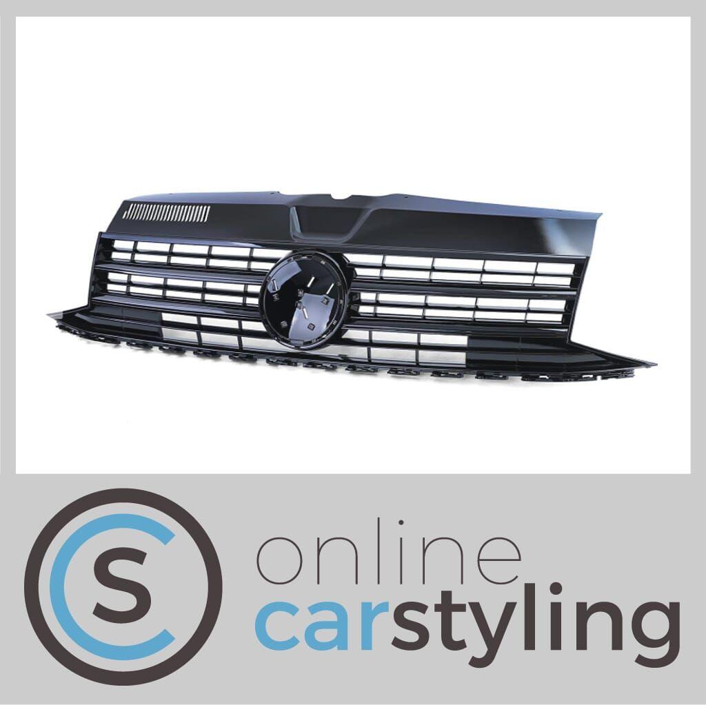 Sport Grill Vw Transporter T6 Glossy Black, -, Volkswagen, -, Nieuw