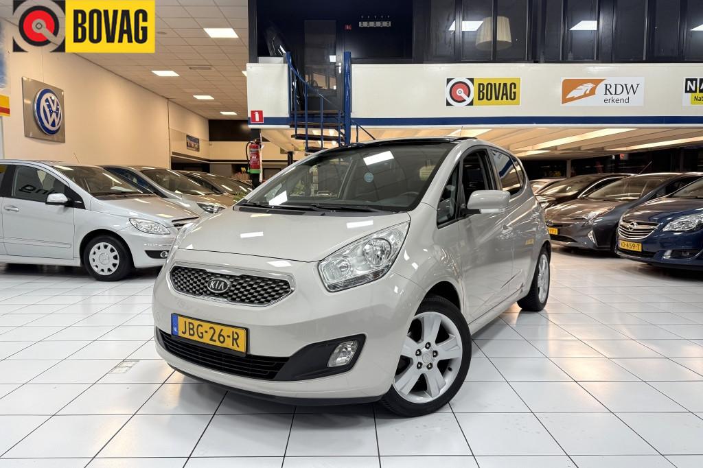 Kia Venga 1.4 CVVT Super Pack Bovag Garantie Panoramadak, Euro 5, Stof, Gebruikt, 4 cilinders
