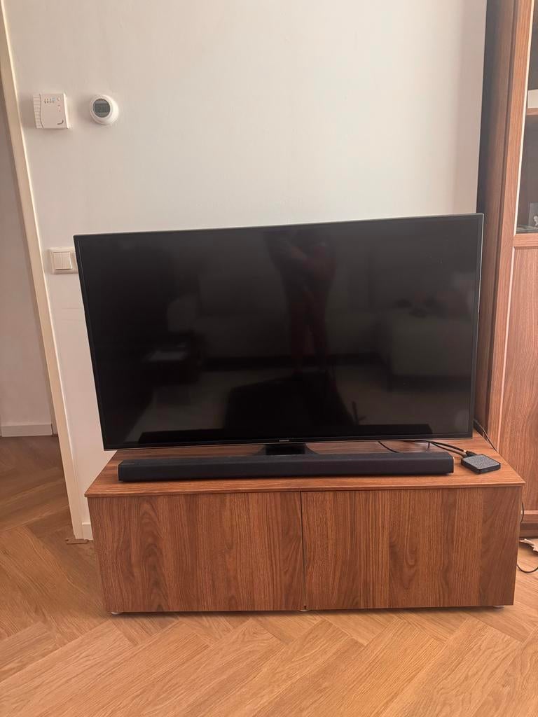 Samsung 50 inch tv, beeldscherm deels defect, Ophalen, Gebruikt, 50 Hz, Samsung