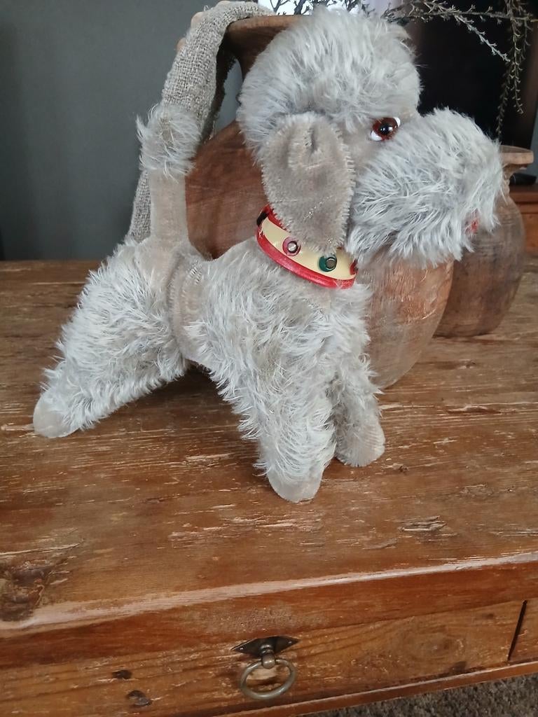 Vintage Steiff hondje in zeer goede staat, Ophalen of Verzenden