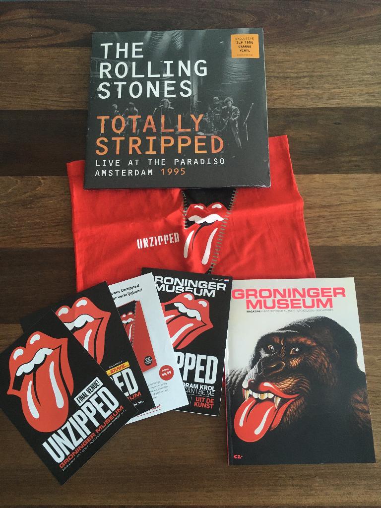 Vinyl 2LP + Totebag + Flyers Rolling Stones Totally Stripped, Geseald, 2020 tot heden, Ophalen of Verzenden, 12 inch