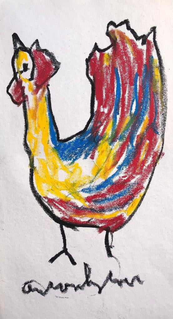 Anton Heyboer, Antiek en Kunst, Kunst | Schilderijen | Modern, Ophalen