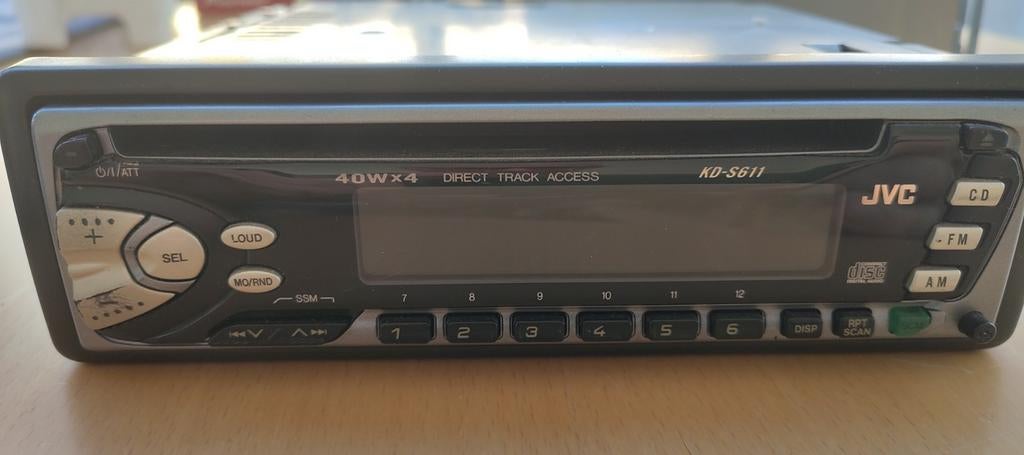 JVC KD-S611 autoradio jaren 90, Ophalen of Verzenden
