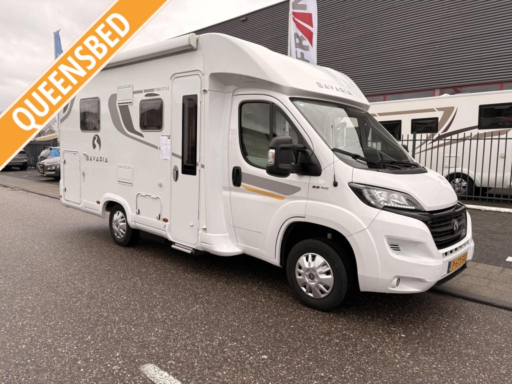 Bavaria 650 T (Pilote roep) Queensbed paneel bearlock, Achteruitrijcamera, Ringverwarming, Fiat, Tot en met 2