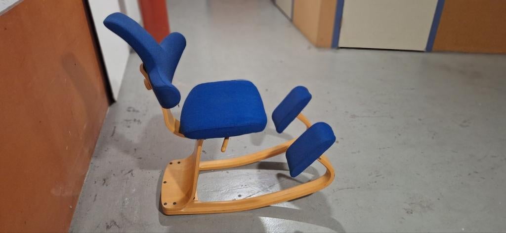 Stokke varier balance bureaustoel, Ophalen, Zo goed als nieuw, Blauw