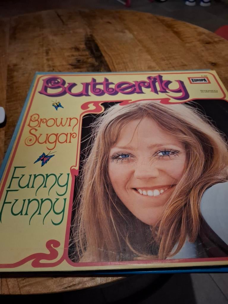 Butterly - Brown Sugar / Funny Funny Vinyl Single, Cd's en Dvd's, Vinyl | Pop, Ophalen of Verzenden, Gebruikt, Overige formaten