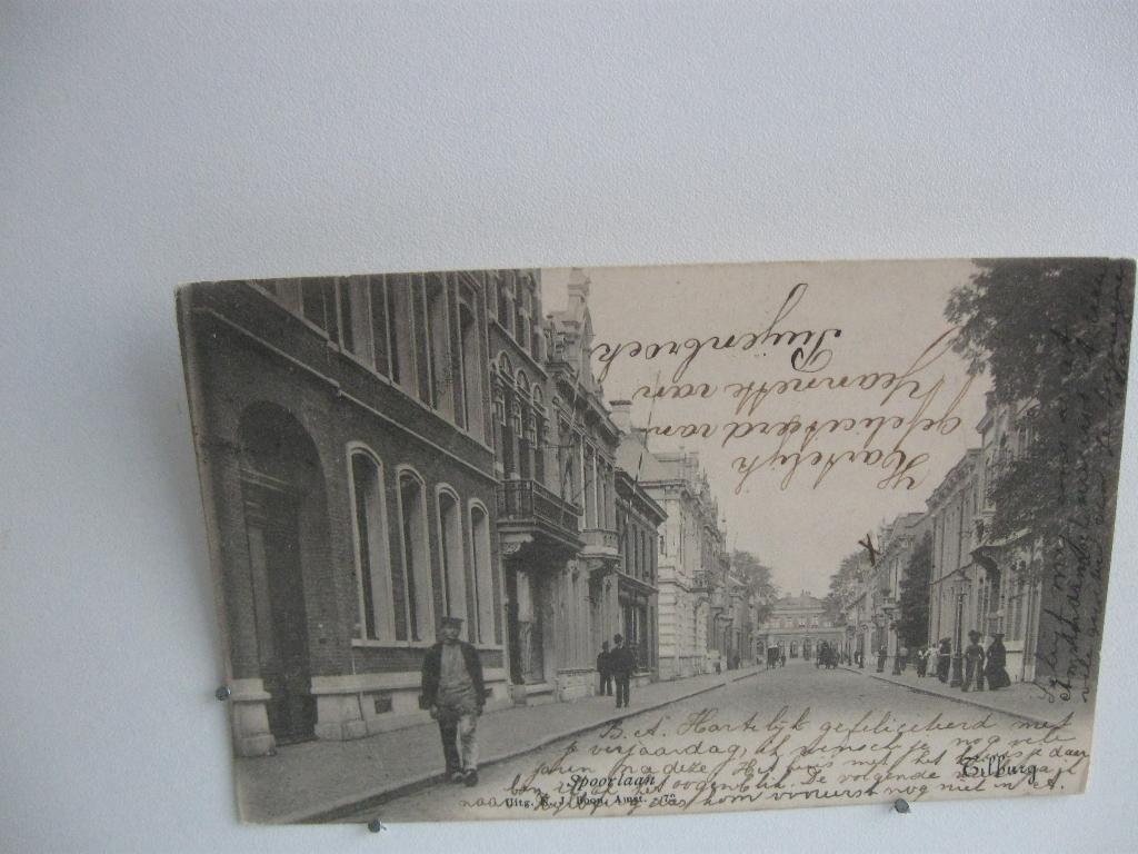 9793 Tilburg, Spoorlaan 1904 met volk, Verzenden, Voor 1920, Noord-Brabant