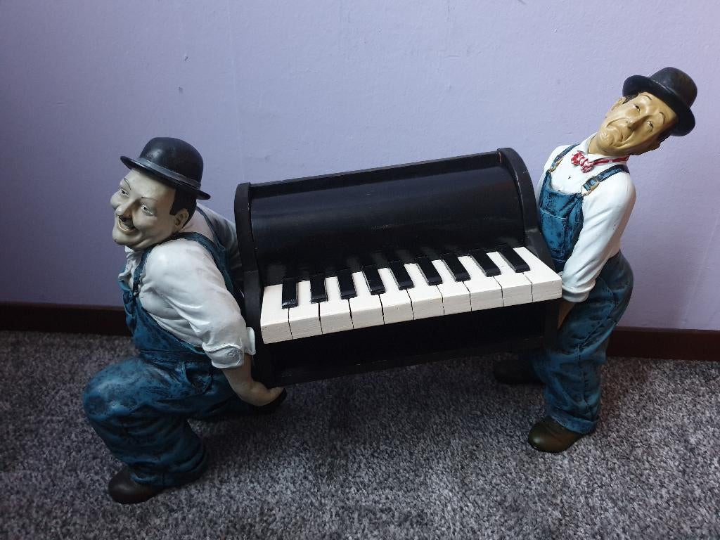 Laurel & Hardy Piano, Ophalen of Verzenden, Zo goed als nieuw