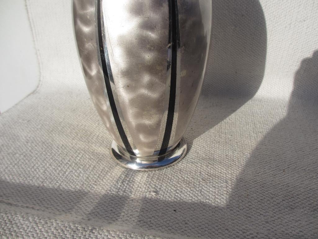 Antieke Art Deco vaas WMF Ikora verzilverd, Antiek en Kunst, Ophalen of Verzenden