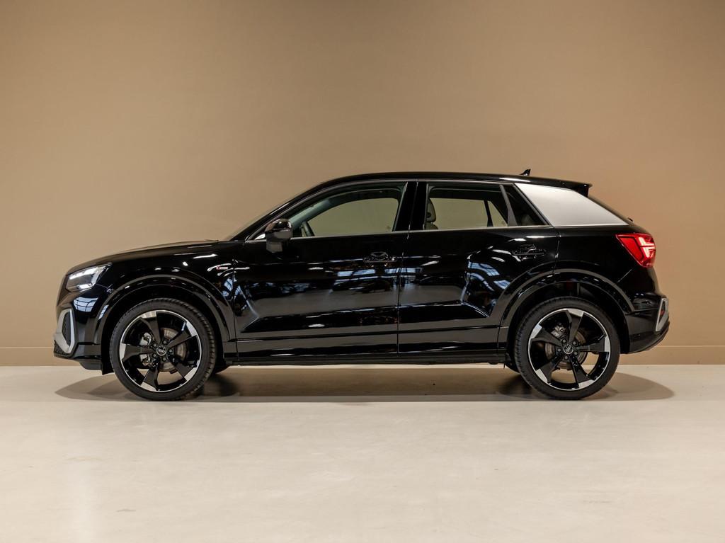 Audi Q2 35 TFSI S-Line Edition / 150pk / Leder / Stoelverwar, LED verlichting, 4 cilinders, Zwart, Leder