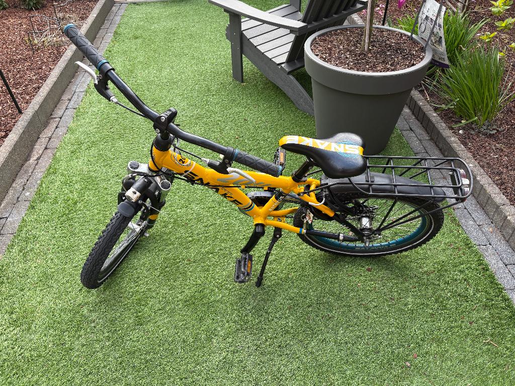 Batavus Snake jongensfiets 20", Fietsen en Brommers, Ophalen, Gebruikt, Handrem, Batavus snake