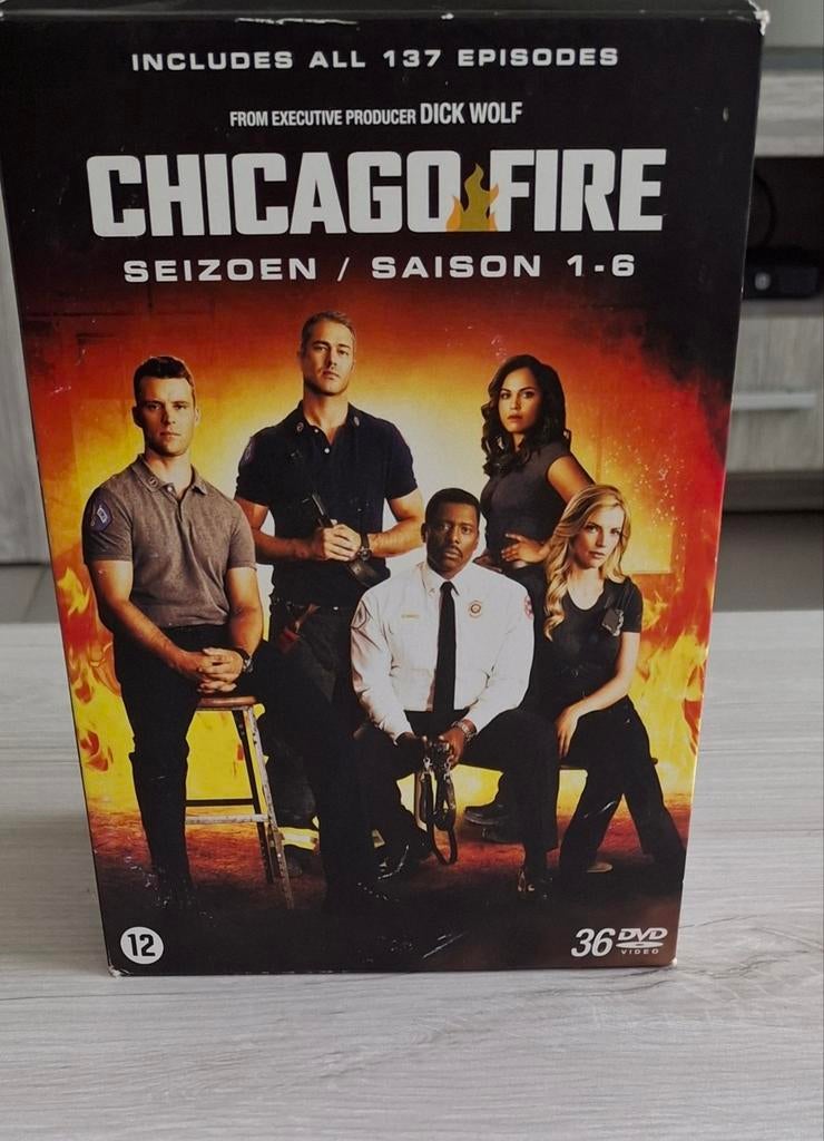 Chicago fire luxeboxset seizoen 1 tot 6 in perfecte staat, Vanaf 12 jaar, Ophalen of Verzenden, Zo goed als nieuw, Actie en Avontuur