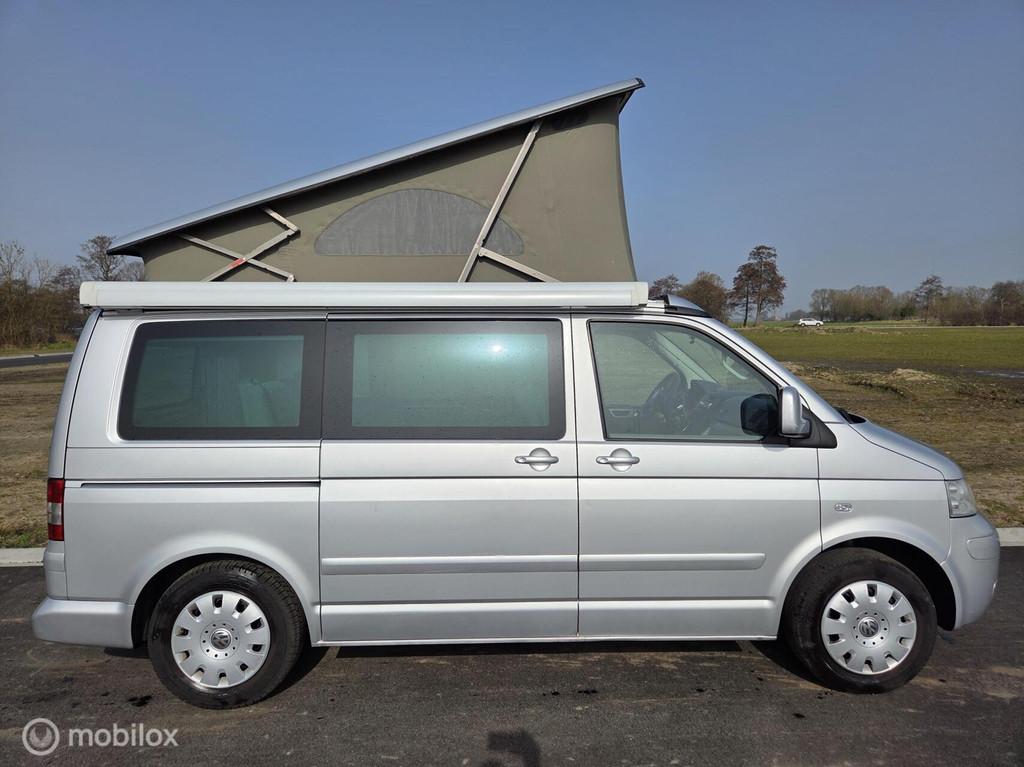 Volkswagen T5 California 2.5TDI ☆Automaat, Hefdak, Airco, Caravans en Kamperen, Campers, Automaat, Volkswagen, Bedrijf, Diesel