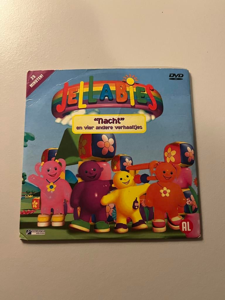 Jellabies - Nacht en vier andere verhaaltjes DVD, Avontuur, Gebruikt, Alle leeftijden, Ophalen of Verzenden