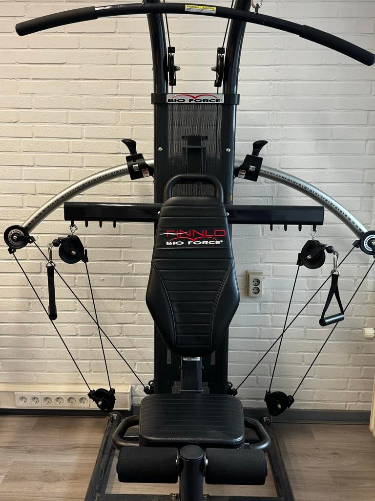Finnlo Bio Force Homegym - Complete Full-Body Workout, Ophalen, Krachtstation, Armen, Zo goed als nieuw