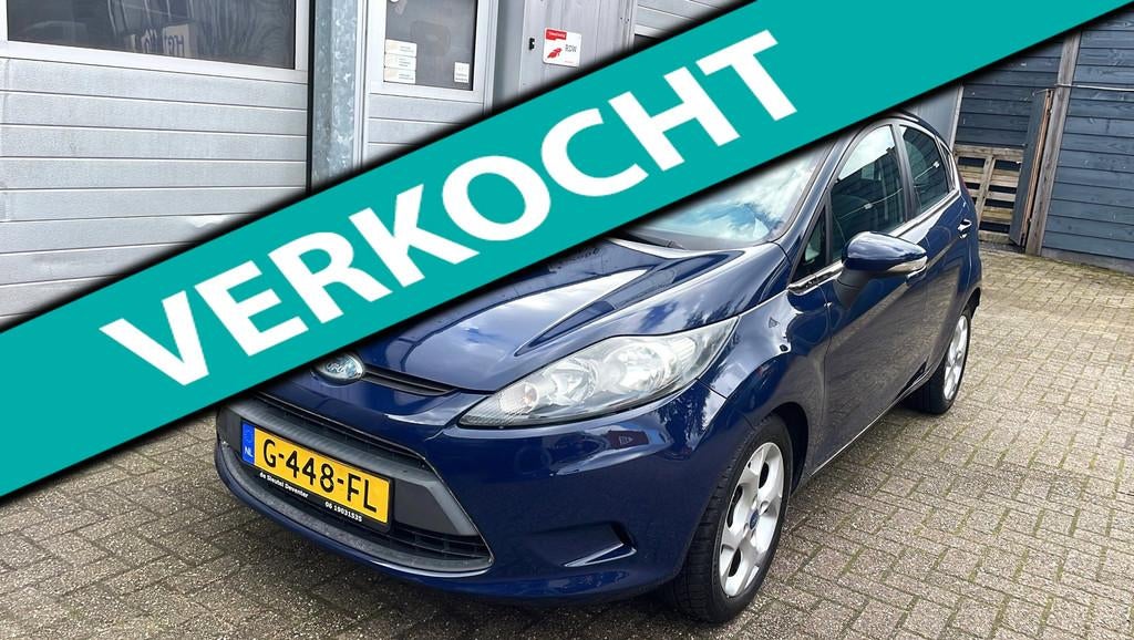 Ford Fiesta 1.25 Trend 5DR 2009-Airco-L.m.Velgen-APK, Voorwielaandrijving, Stof, 1242 cc, Metallic lak