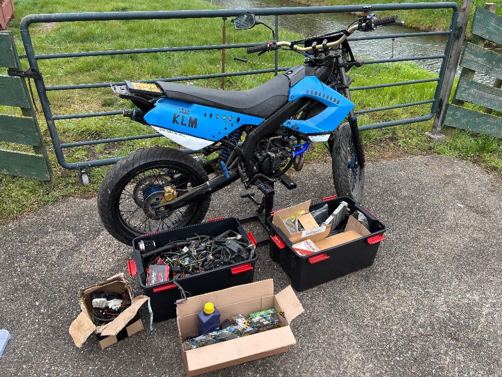 Derbi Senda Project/opknapper | Veel onderdelen + kenteken, Ophalen, Gebruikt, Maximaal 45 km/u, 50 cc