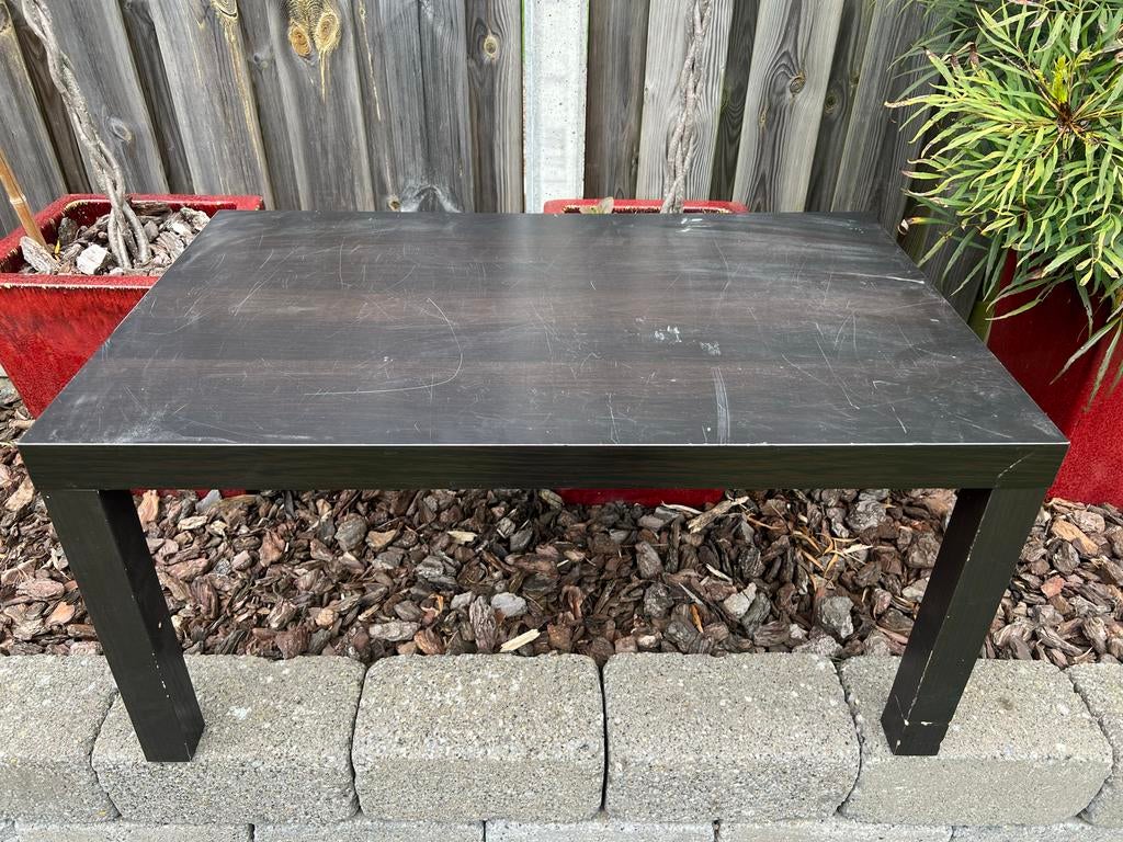 IKEA Lack salontafel - Donkerbruin/Zwart, Huis en Inrichting, Tafels | Salontafels, Ophalen, Gebruikt, 50 tot 100 cm, Minder dan 50 cm