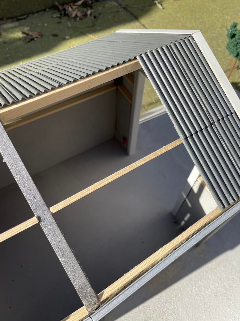 Diorama met schuur 1:32, Ophalen, Tractor of Landbouw