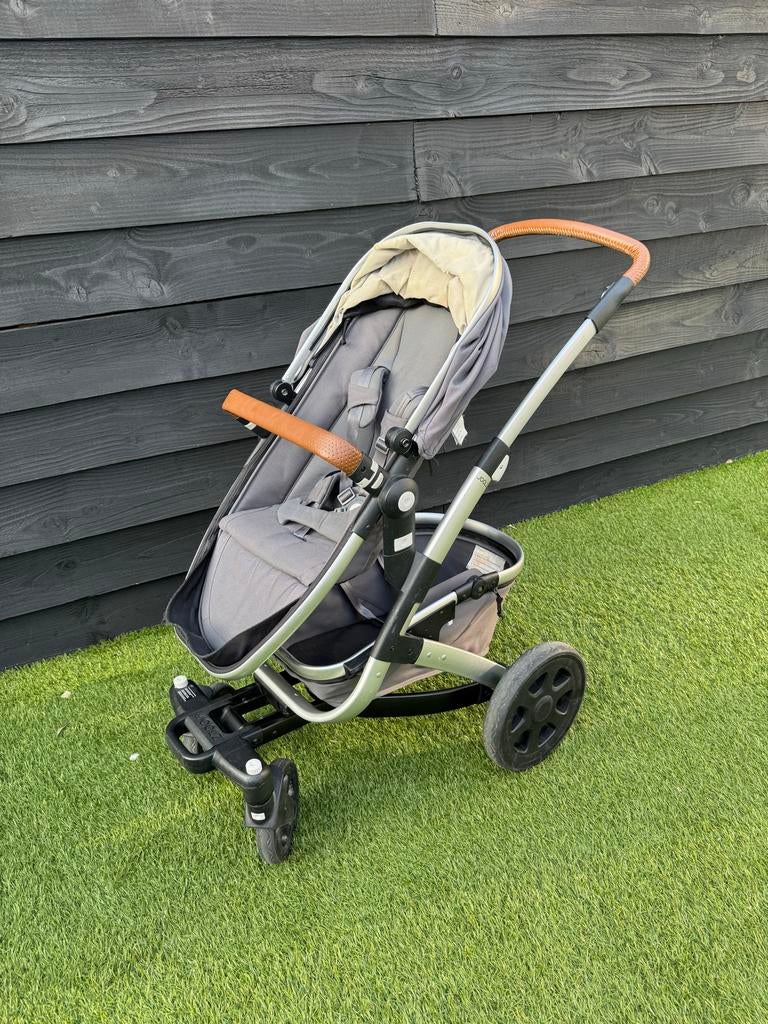 Joolz Geo2 Elephant Grey met adapters en Evekids meerijdplan, Gebruikt, Duowagen, Combiwagen, Ophalen