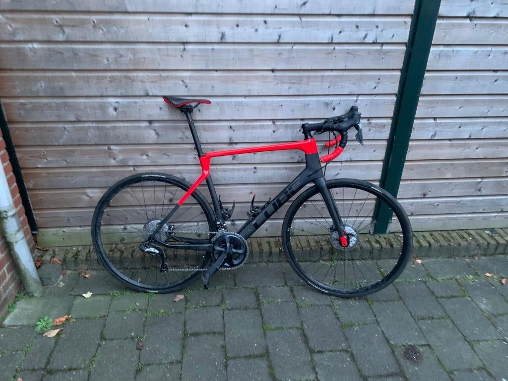 racefiets CUBE AGREE C:62 SL CARBON/RED maat 60, Fietsen en Brommers, Fietsen | Racefietsen, Gebruikt, Carbon, Heren, 57 tot 61 cm