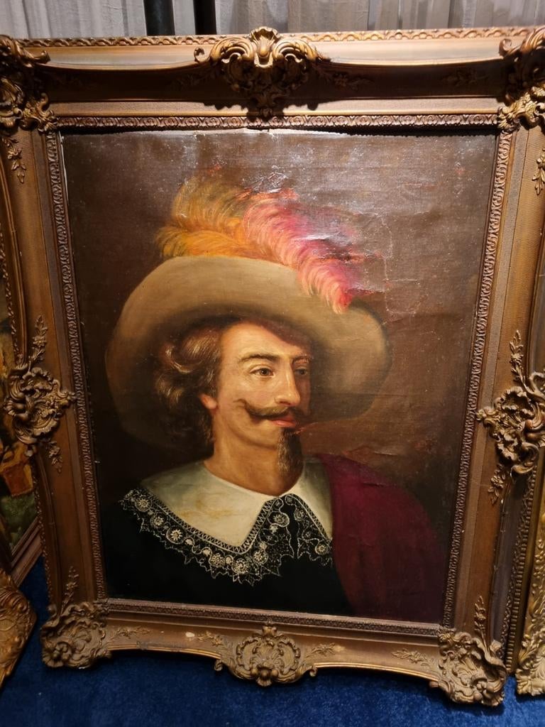 Schilderij, Antiek en Kunst, Kunst | Schilderijen | Klassiek, Ophalen of Verzenden