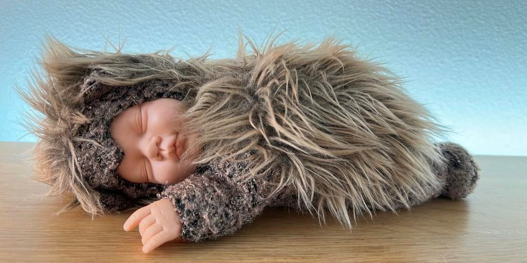 Pop egel Anne Geddes lengte 23 cm, Verzamelen, Ophalen of Verzenden, Zo goed als nieuw, Pop