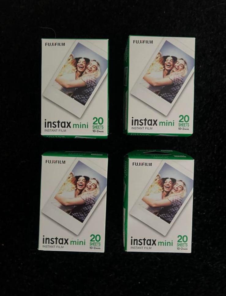 80 Foto’s Fujifilm Instax Mini Instant Film - 4x20 vellen, Ophalen of Verzenden, Nieuw