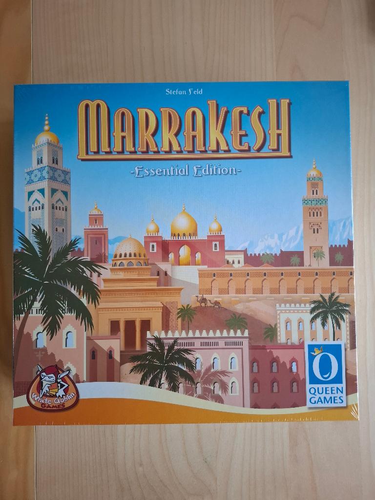 Bordspel Marrakesh (NL), Een of twee spelers, Ophalen of Verzenden, Nieuw, White Goblin Games